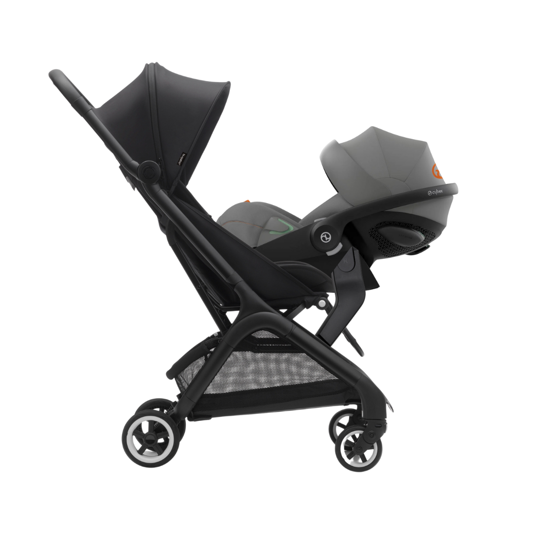 Bugaboo - Butterfly  Midnight Black + Cybex - Cloud G iSize
