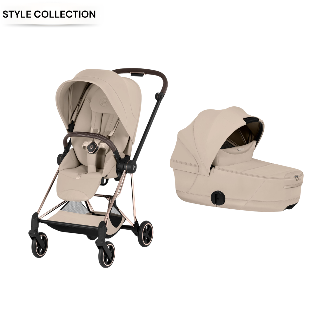 Cybex - Mios Cozy Beige 2 Pcs Bundle - Style Collection