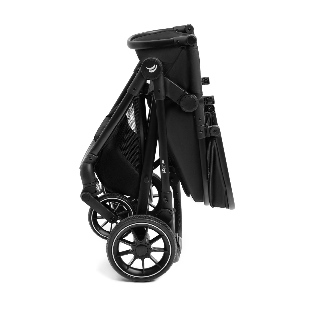 Jikel - CityFlex 2-in-1 Convertible Stroller - Midnight Black