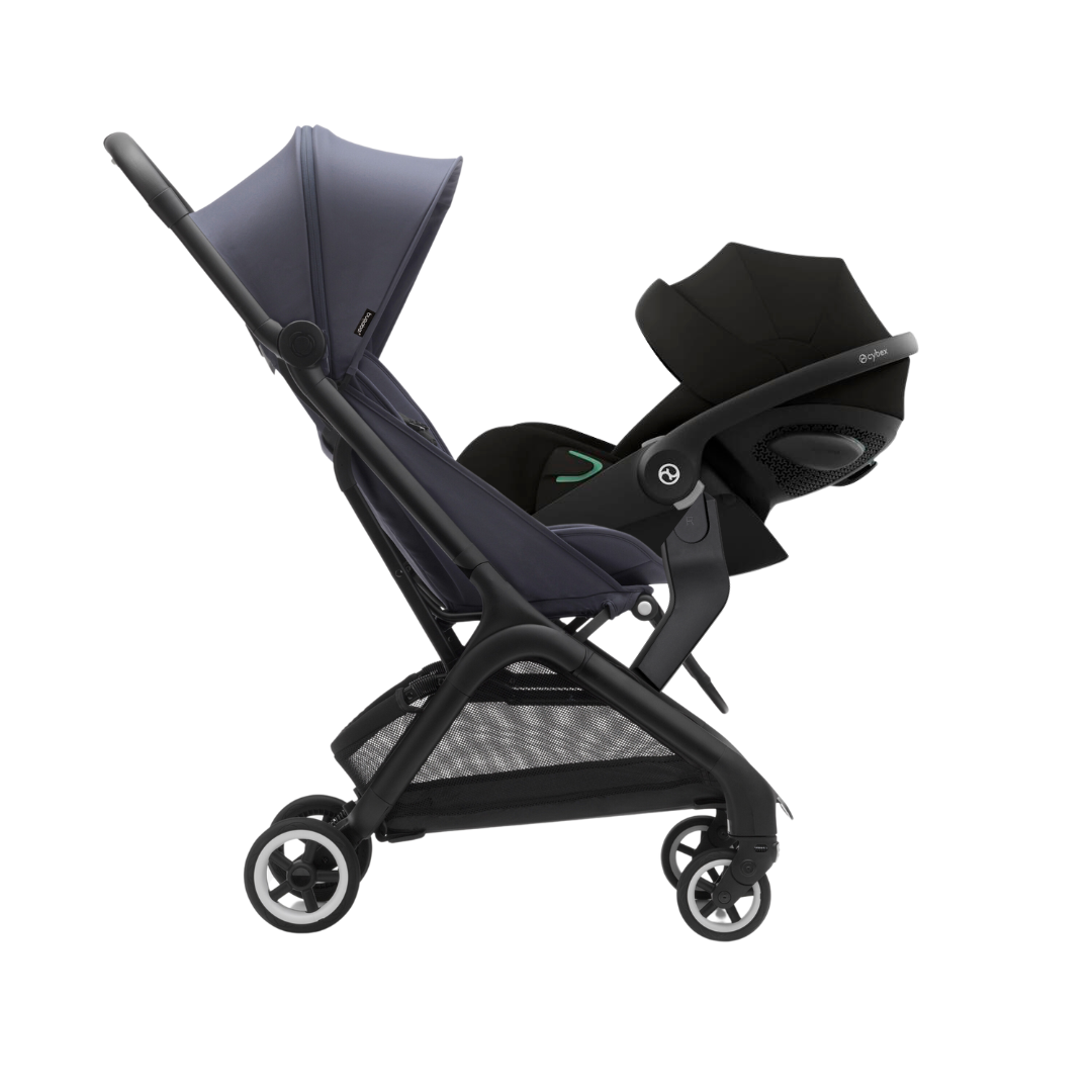 Bugaboo - Butterfly  Stormy Blue + Cybex - Cloud G iSize