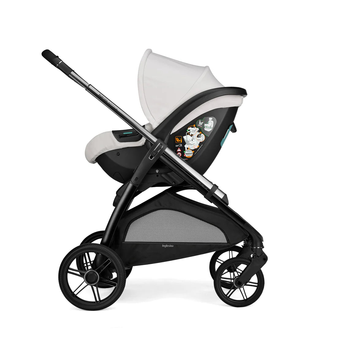 Inglesina - 4-In-1 Aptica Travel System - Opal Ivory