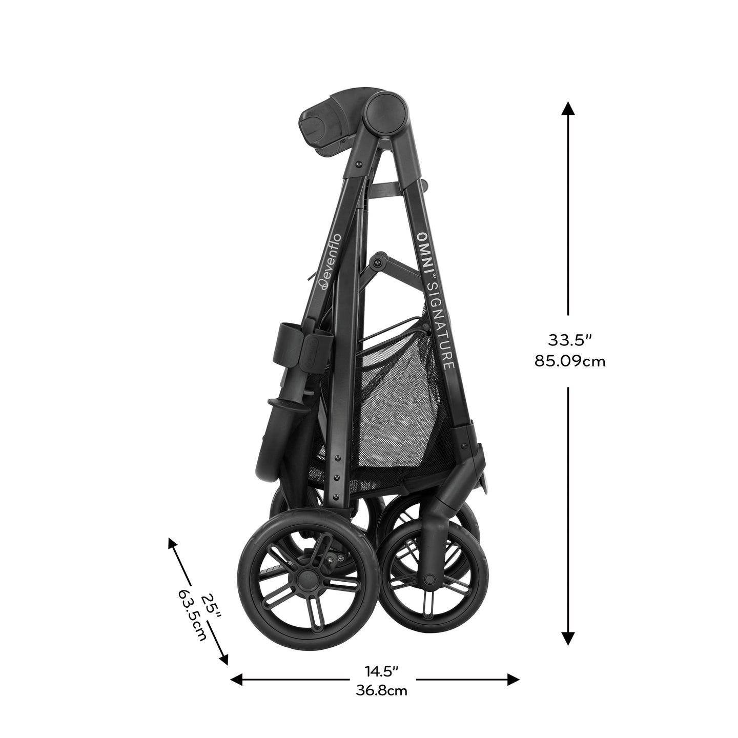 Evenflo - Omni Signature Travel System With Litemax Infant Car Seat - Coastal Coffee
