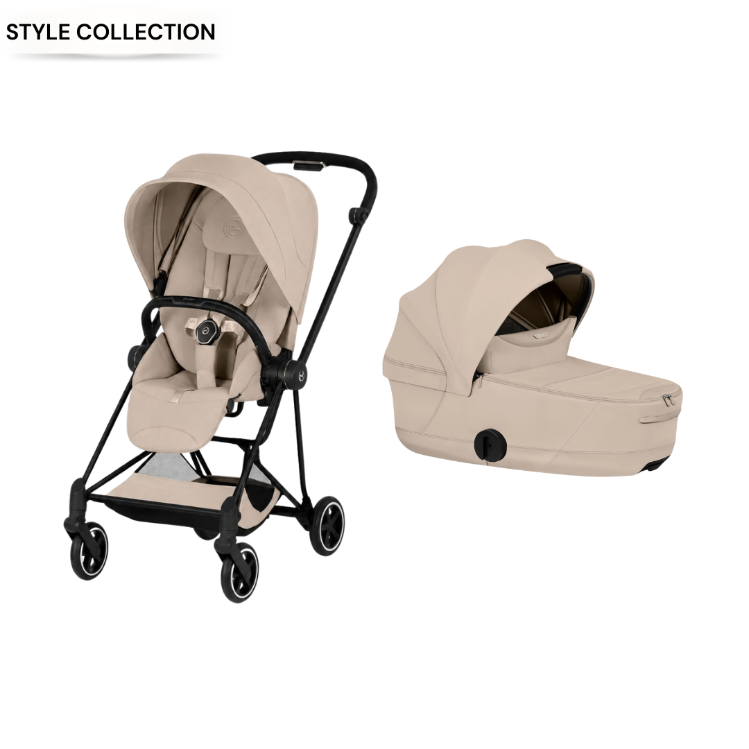 Cybex - Mios Cozy Beige 2 Pcs Bundle - Style Collection