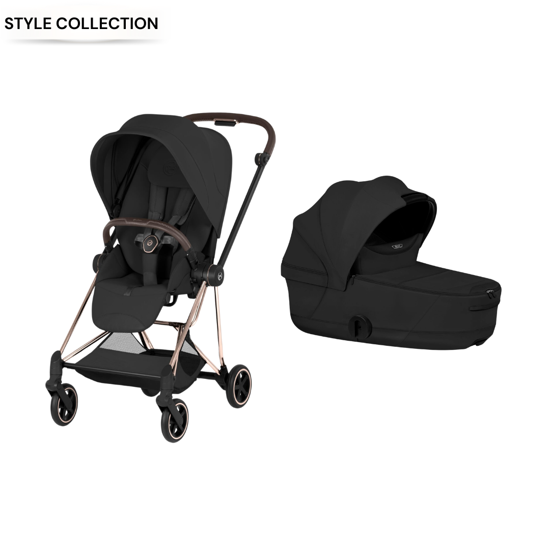 Cybex - Mios Sepia Black 2 Pcs Bundle - Style Collection
