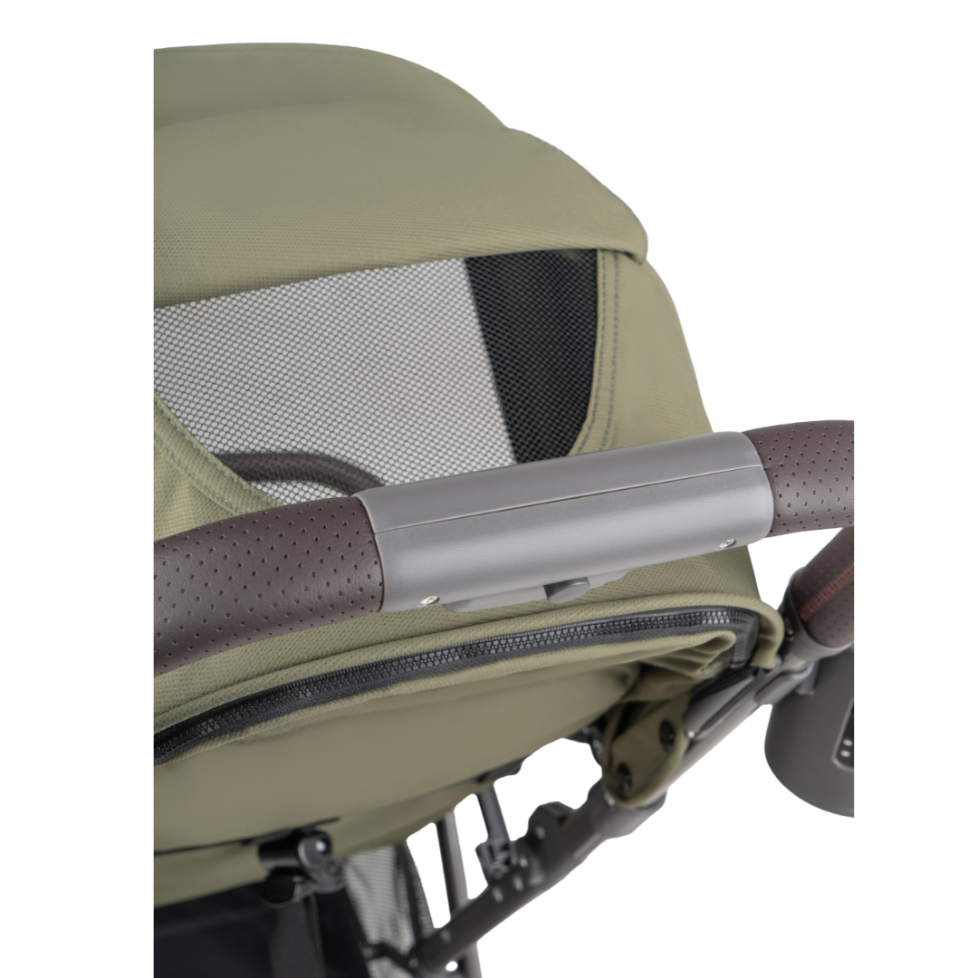 Jikel - Nomad Auto-Fold Compact Stroller - Olive Green