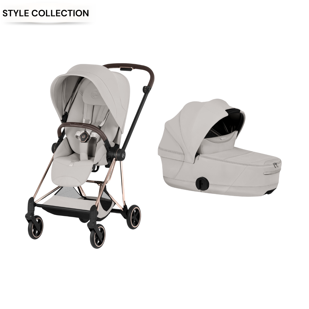 Cybex - Mios City Grey 2 Pcs Bundle - Style Collection