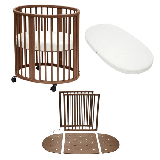 Stokke - Sleepi Mini Bed Bundle - Mini Bed, Mini Mattress, Sleepi Mattress & Bed Extension
