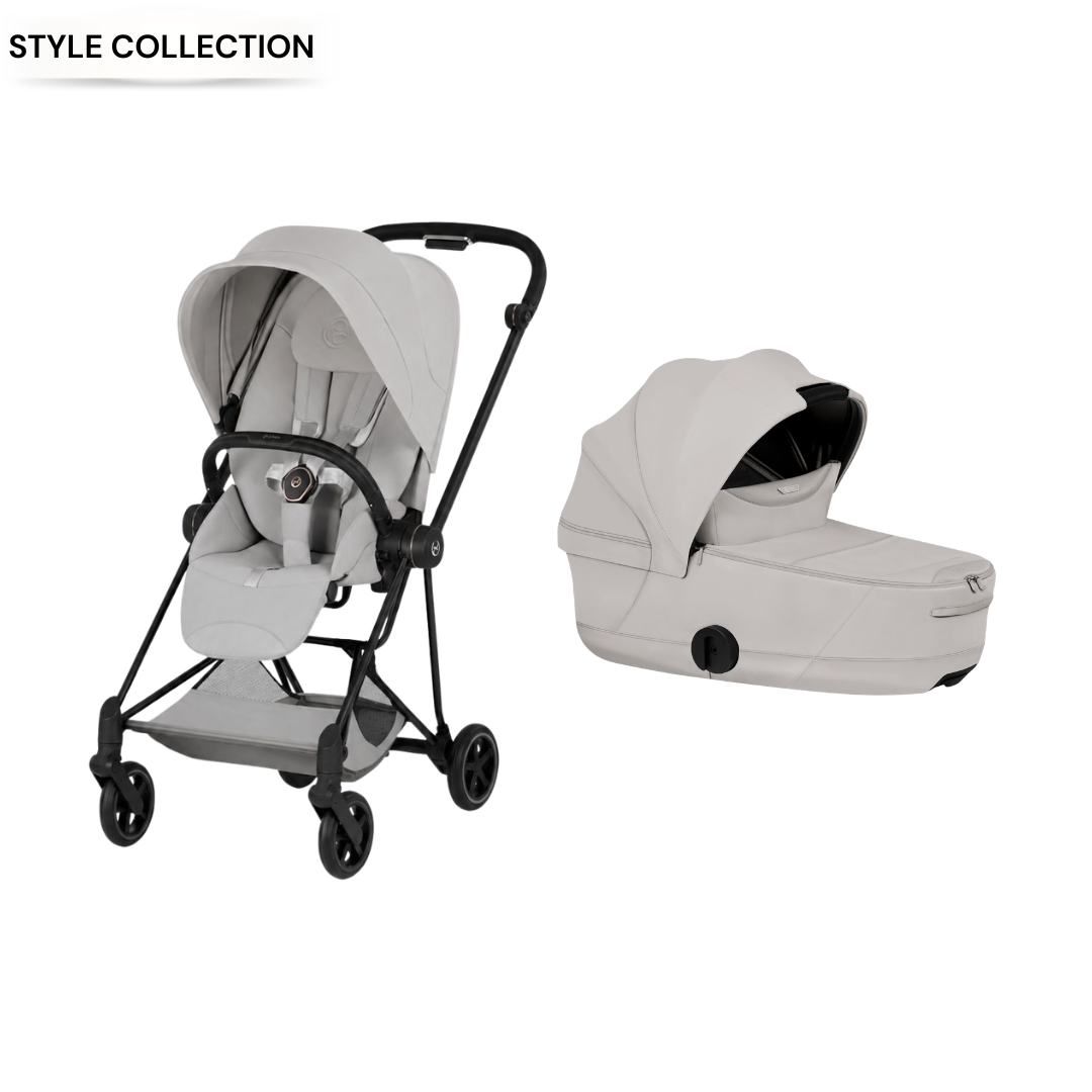 Cybex - Mios City Grey 2 Pcs Bundle - Style Collection