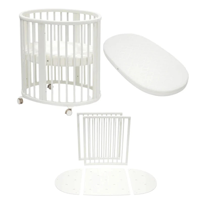 Stokke - Sleepi Mini Bed Bundle - Mini Bed, Mini Mattress, Sleepi Mattress & Bed Extension