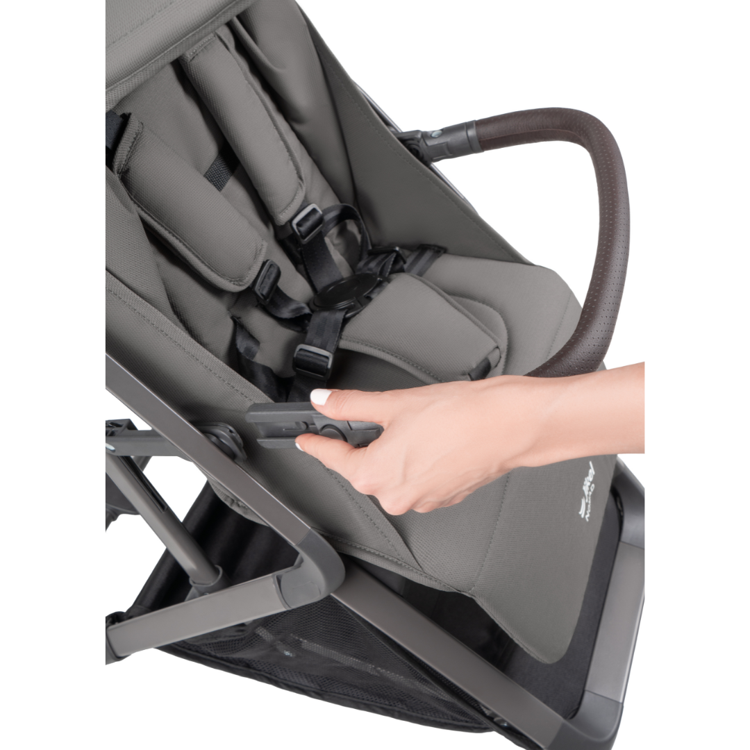 Jikel - Nomad Auto-Fold Compact Stroller - Graphite Grey