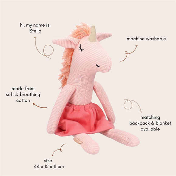 Kidzroom - Soft Toy Stella the Unicorn
