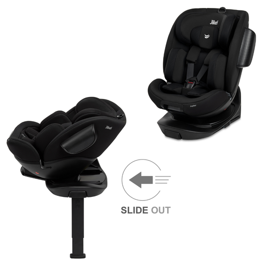 Jikel - Jupiter 360° Slide-Out Car Seat – Urban Black