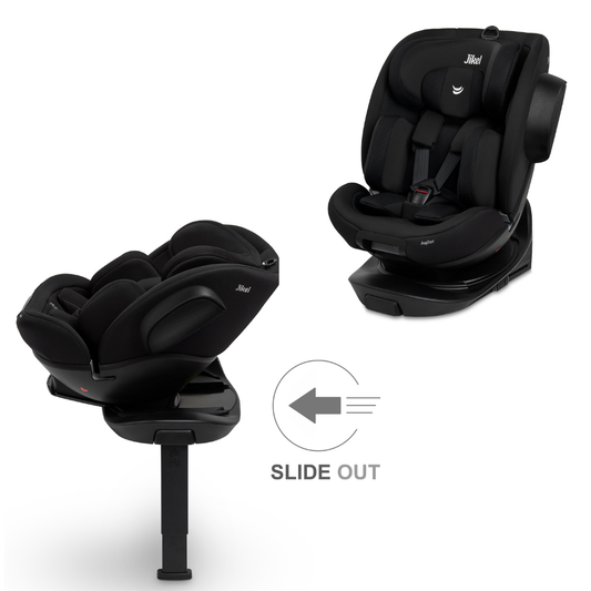 Jikel - Jupiter 360° Slide-Out Car Seat – Urban Black