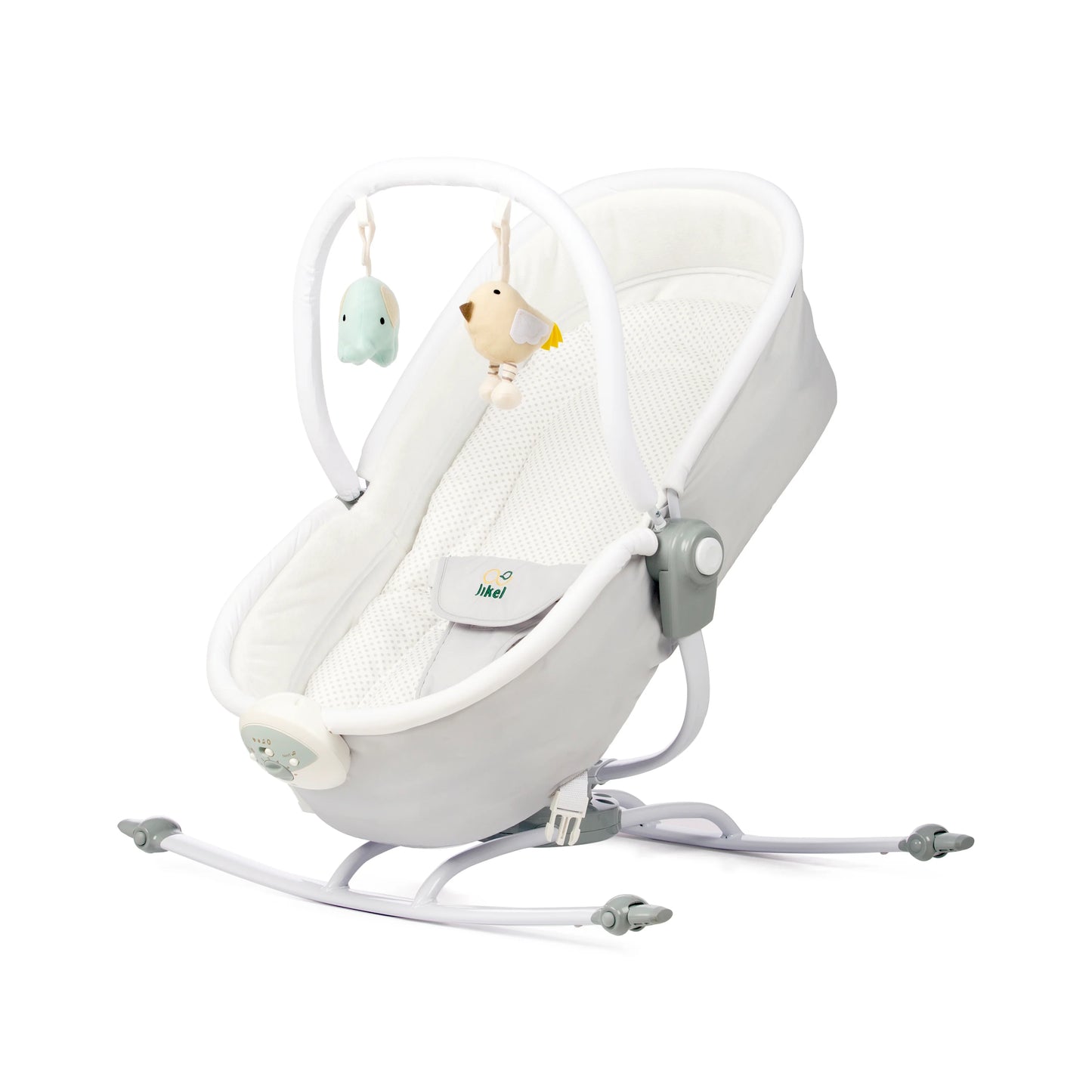 Jikel - Rella Bassinet & Rocker - Grey