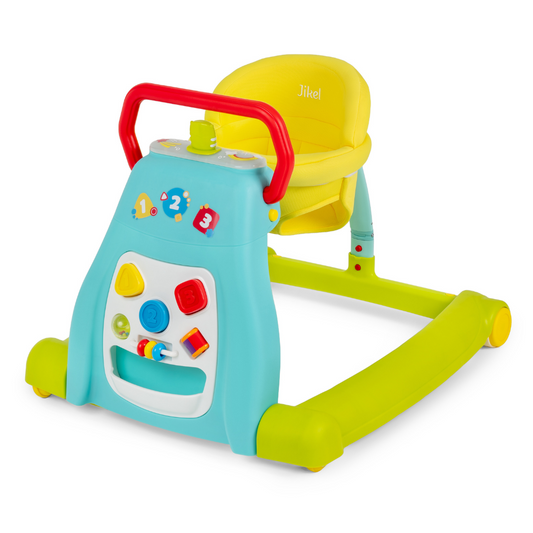 Jikel - Step 123 3-in-1 Baby walker - Rainbow