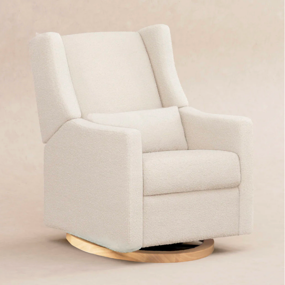 Celine Electric Recliner Nursing Chair - Off White