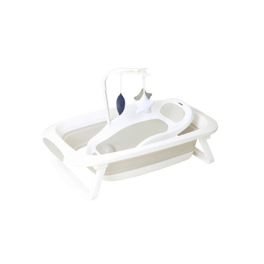 Jikel - Cloud Bathtub & Scrub Bath Booster Chair - Grey
