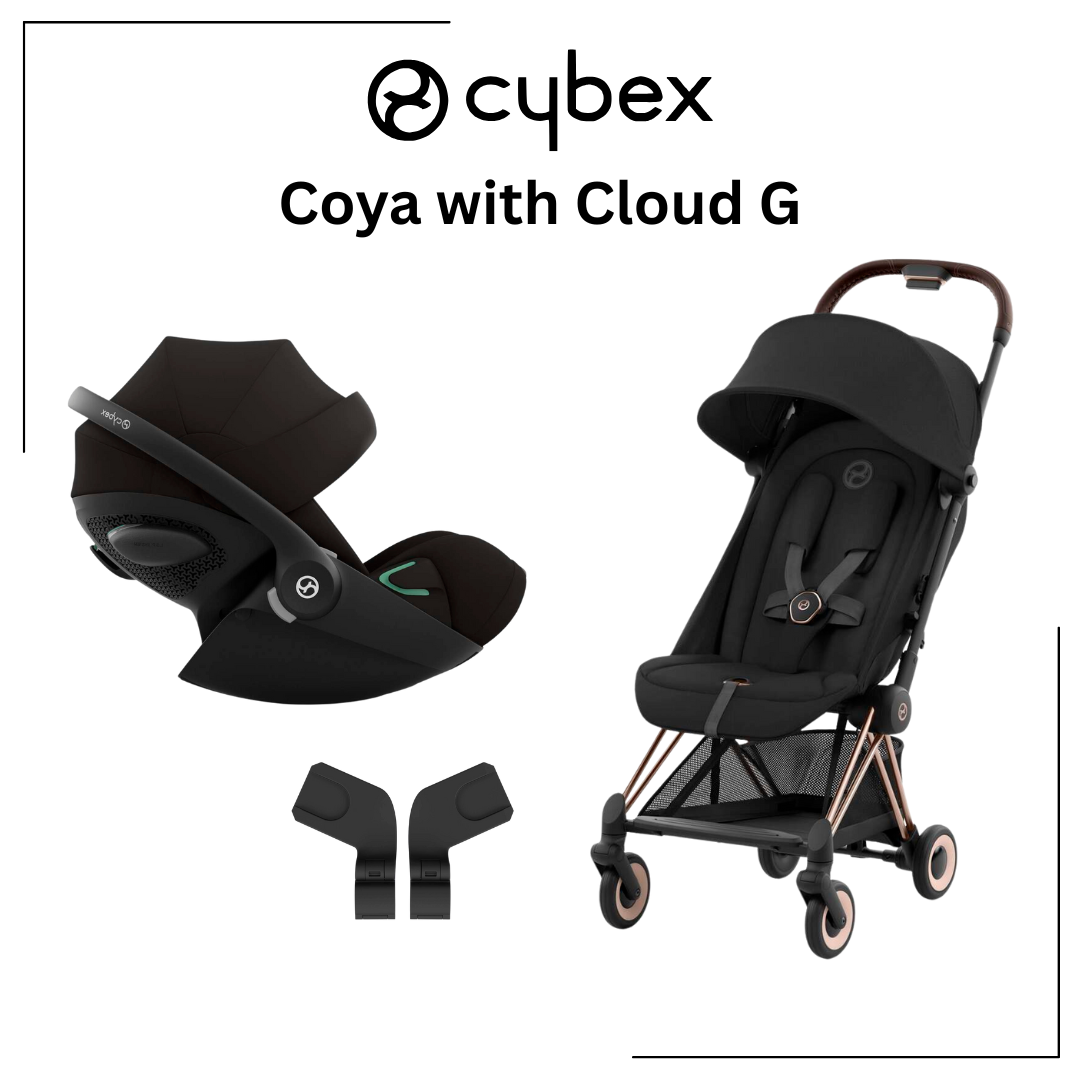 Cybex - Coya Travel System with Cloud G Infant Car Seat