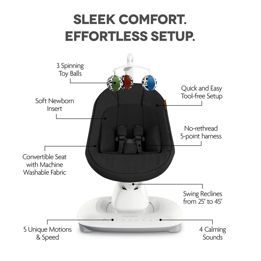 UPPAbaby - Mamaroo Jake Charcoal Melange