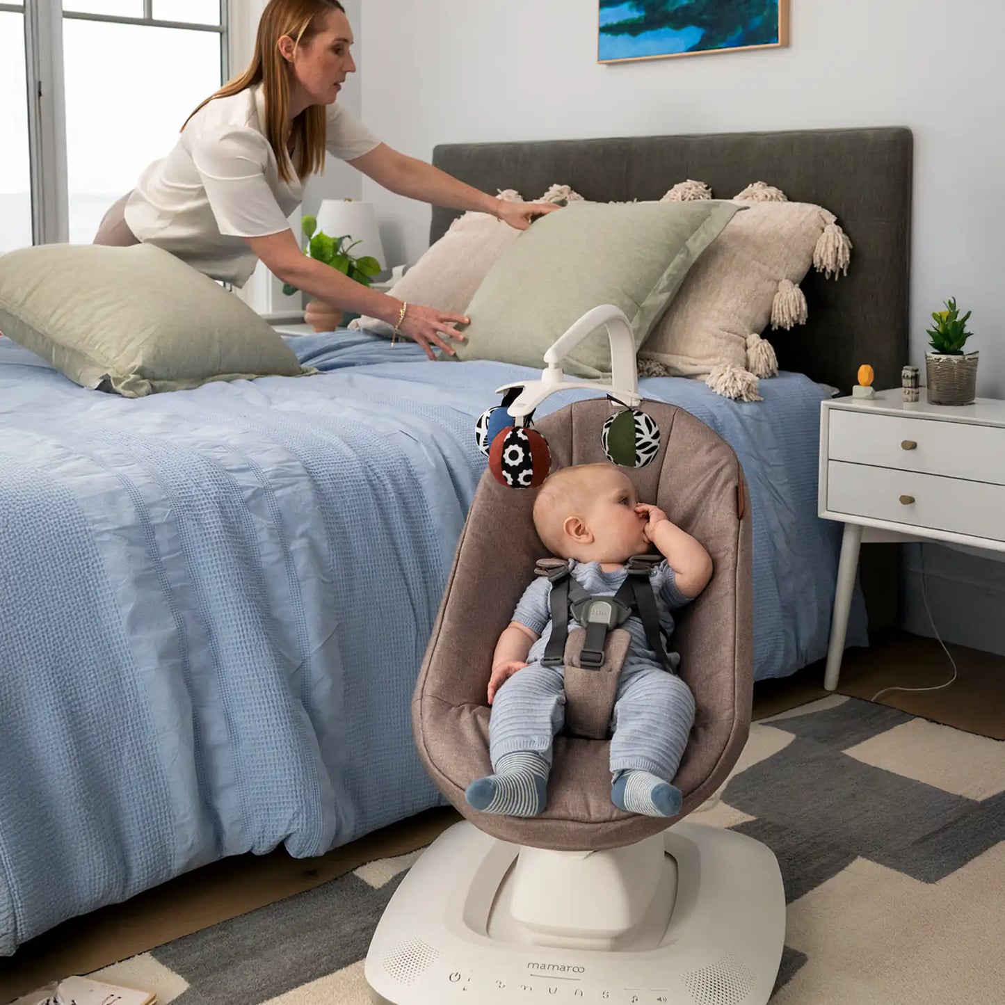 UPPAbaby - Mamaroo Wells Dark Taupe Melange