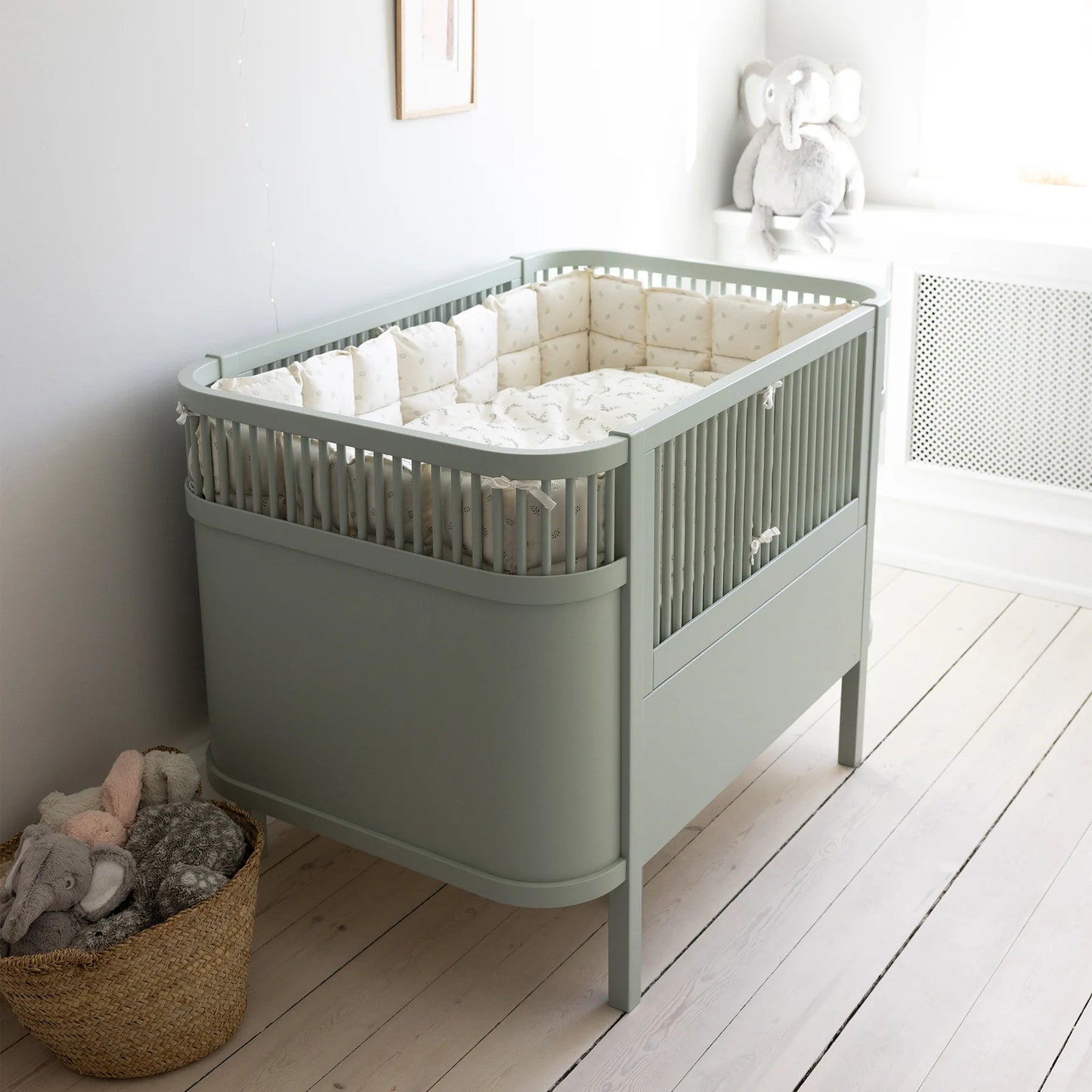 Sebra - Bed, Baby & Jr - Mist Green