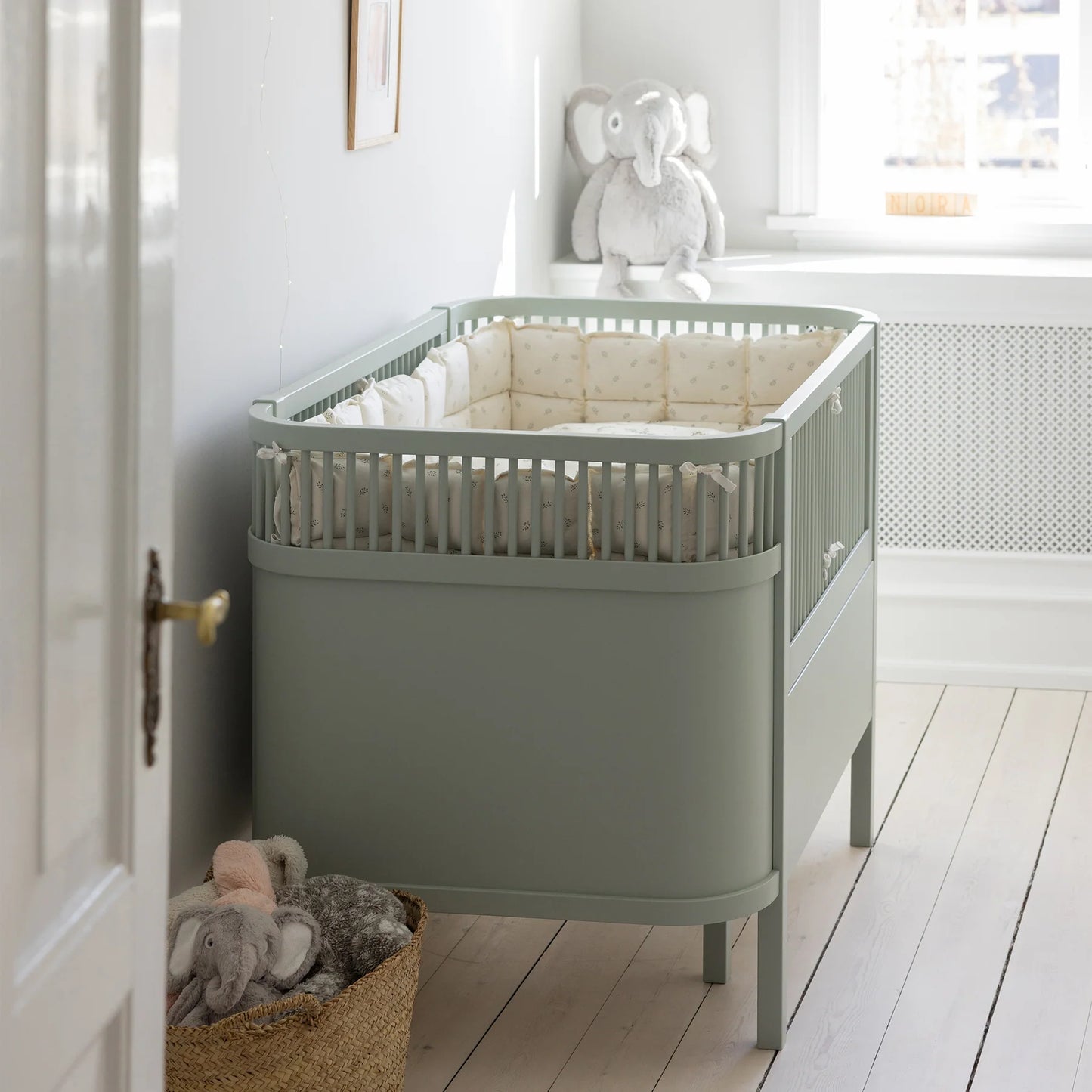 Sebra - Bed, Baby & Jr - Mist Green