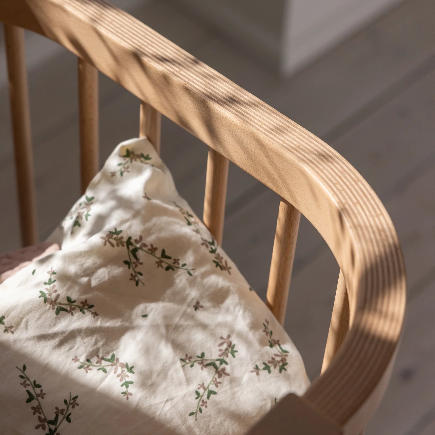 Sebra - Bedside Crib, Wooden Edition