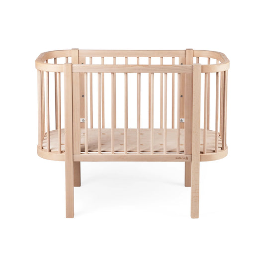 Sebra - Bedside Crib, Wooden Edition