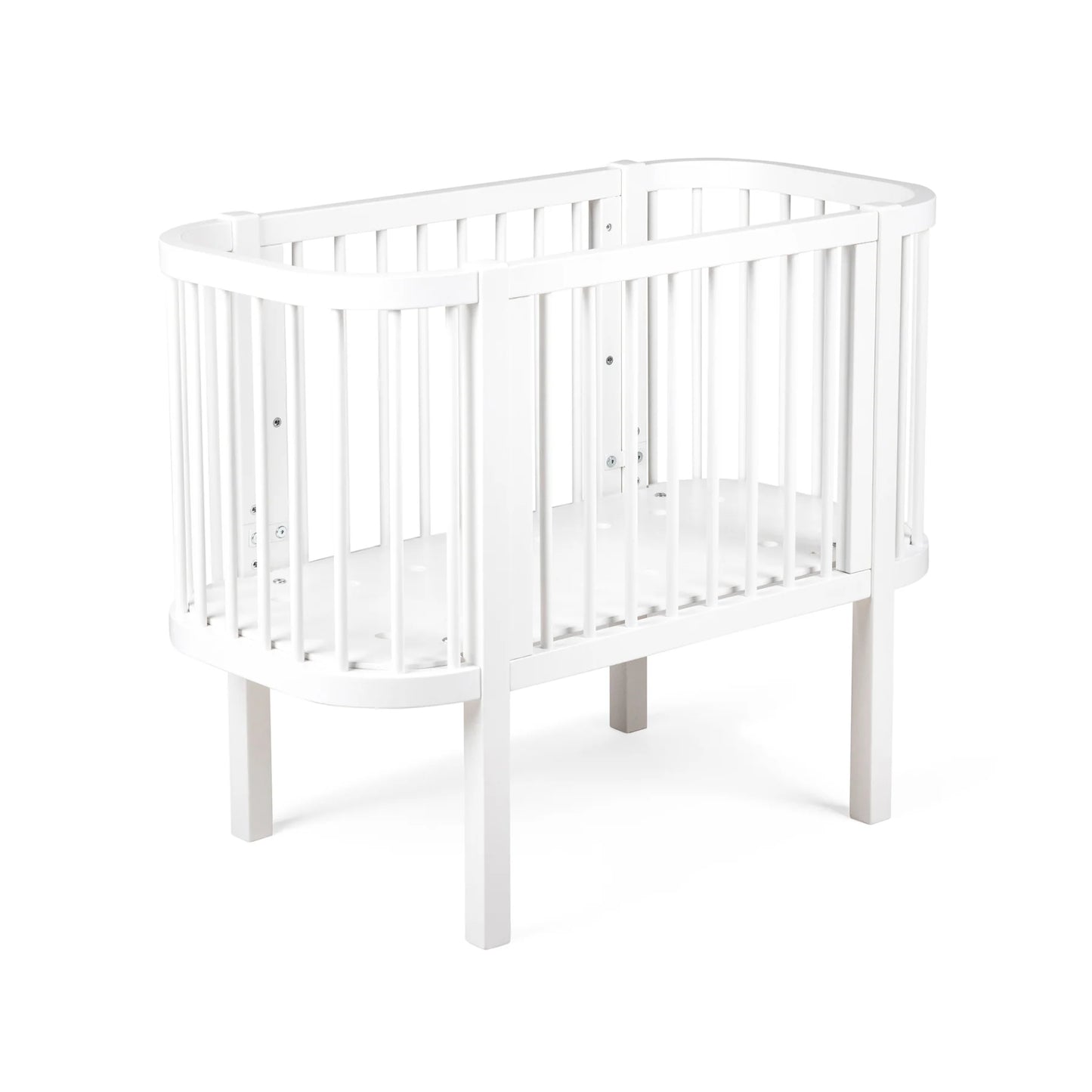 Sebra - Bedside Crib, Classic White