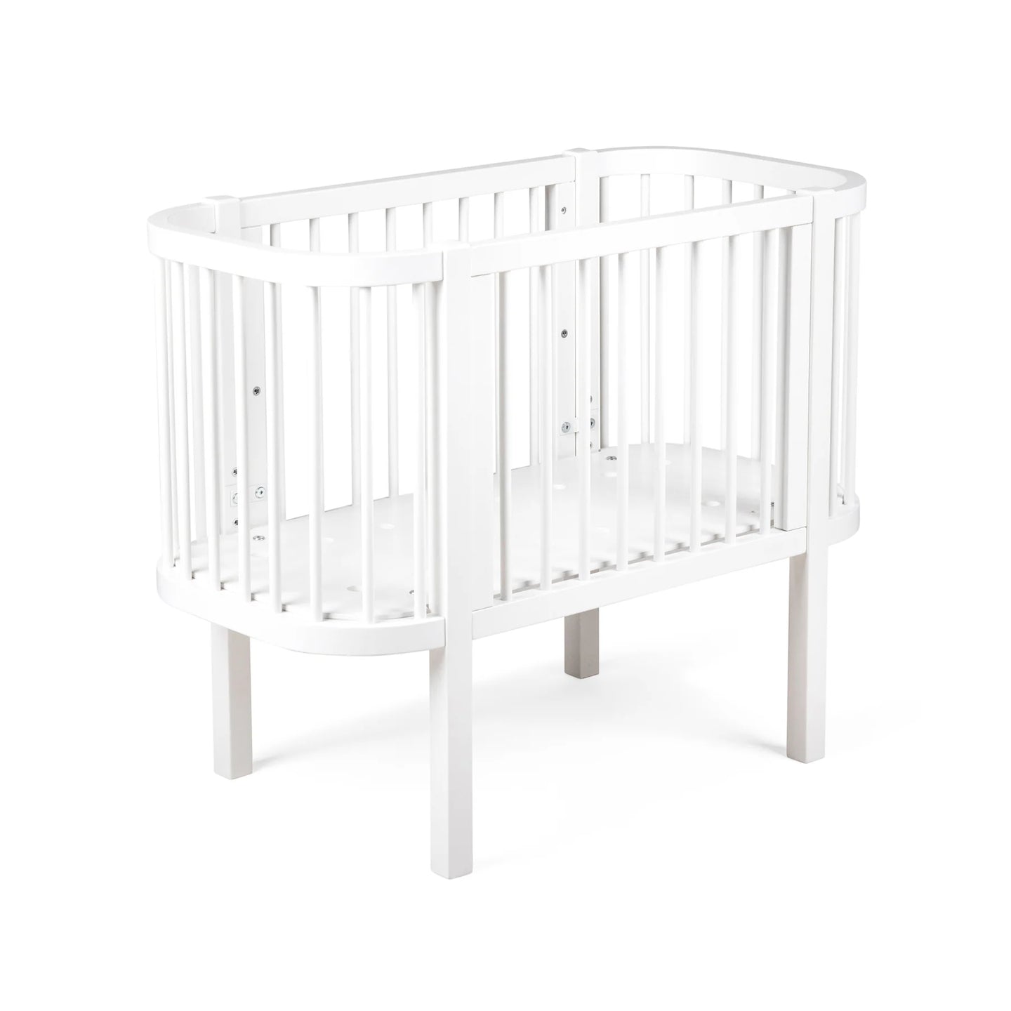 Sebra - Bedside Crib, Classic White
