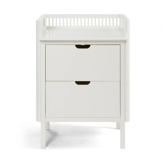 Sebra - Changing Unit Drawers - Classic White