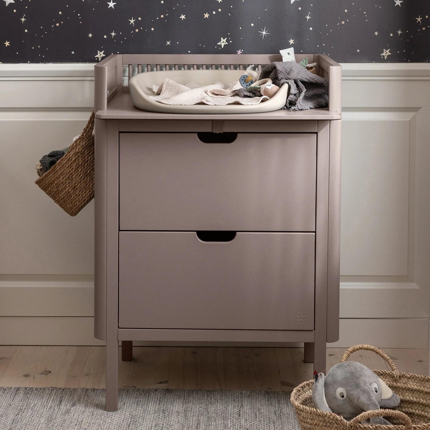 Sebra - Changing Unit Drawers - Jetty Beige