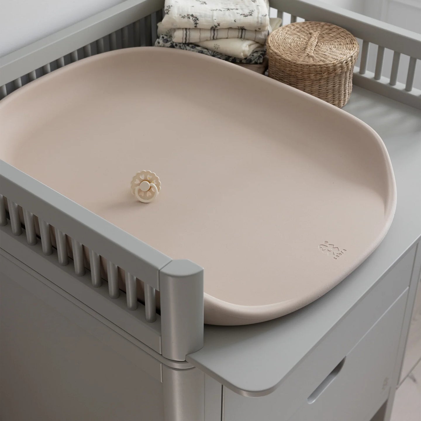 Sebra - Changing Table - Stone Grey