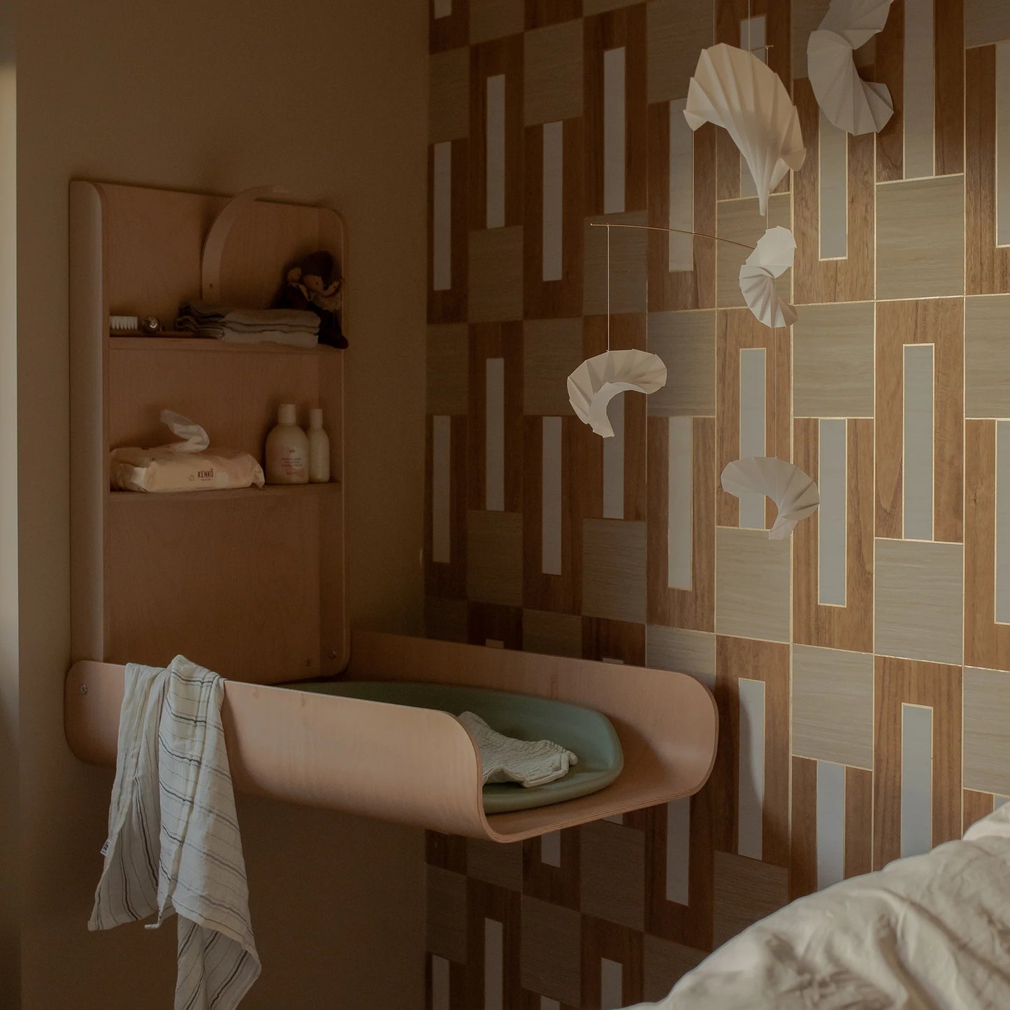 Sebra - Wall mounted Changing Table - Wood