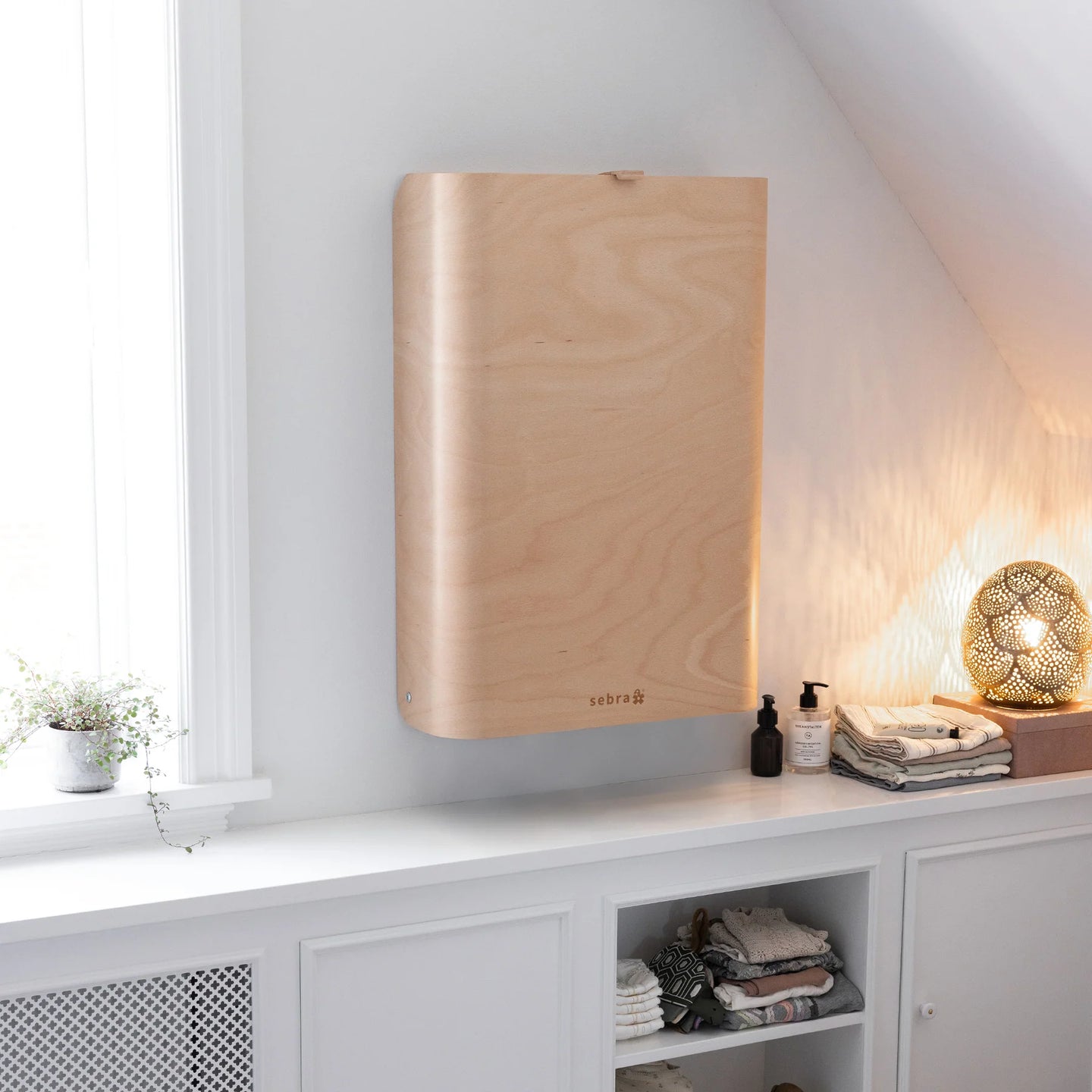 Sebra - Wall mounted Changing Table - Wood