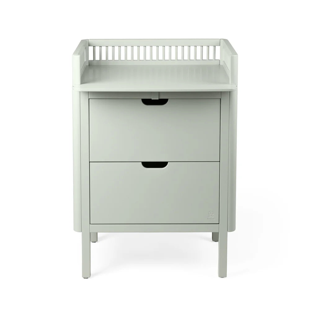 Sebra - Changing Table, Mist Green ( PREORDER )