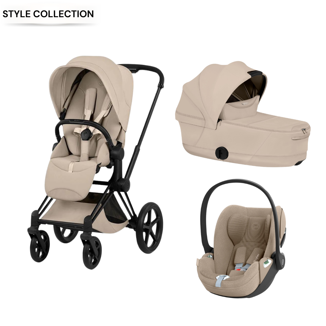 Cybex - Priam Cozy Beige 3 Pcs Bundle - Style Collection
