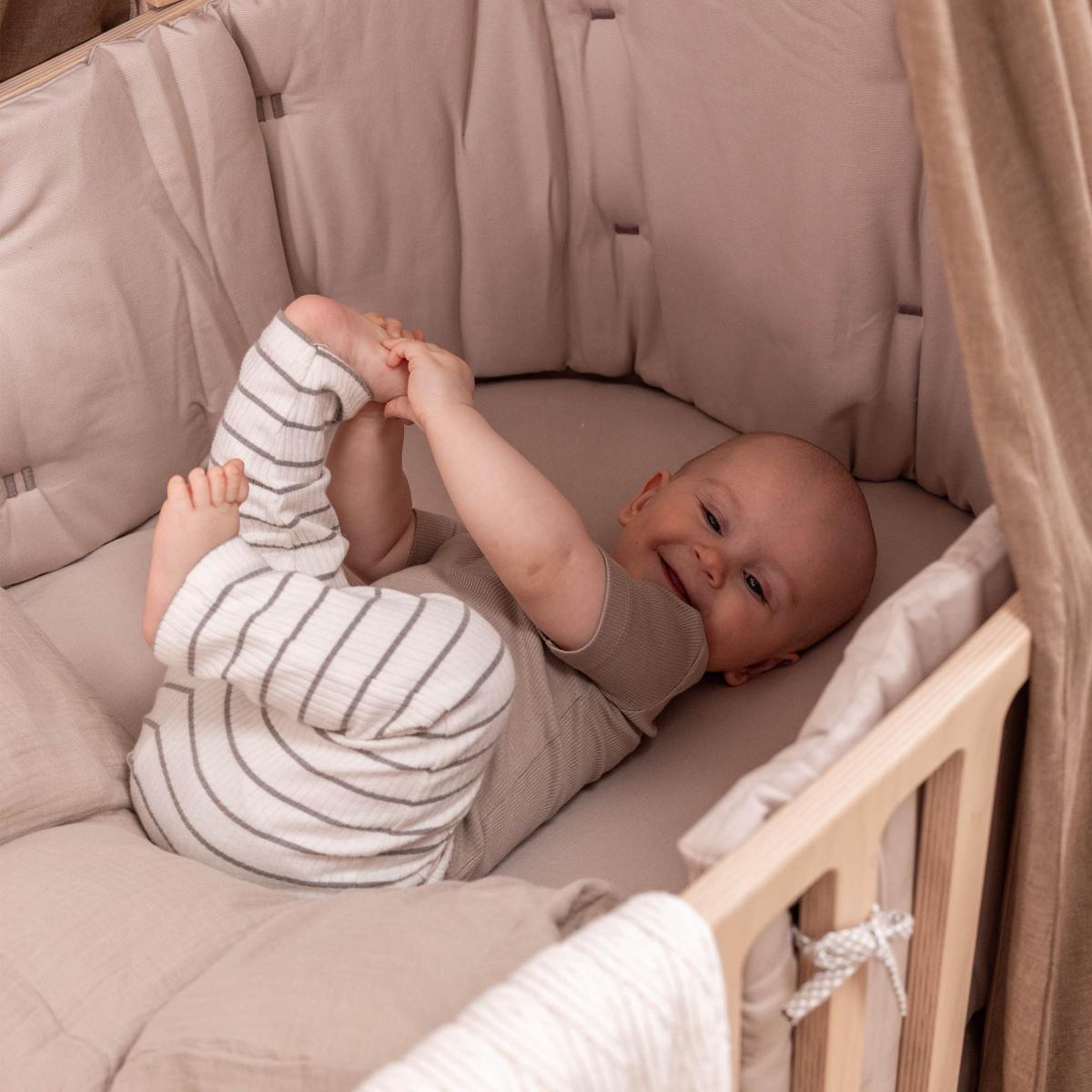 Leander - Classic baby cot, Whitewash (Preorder )