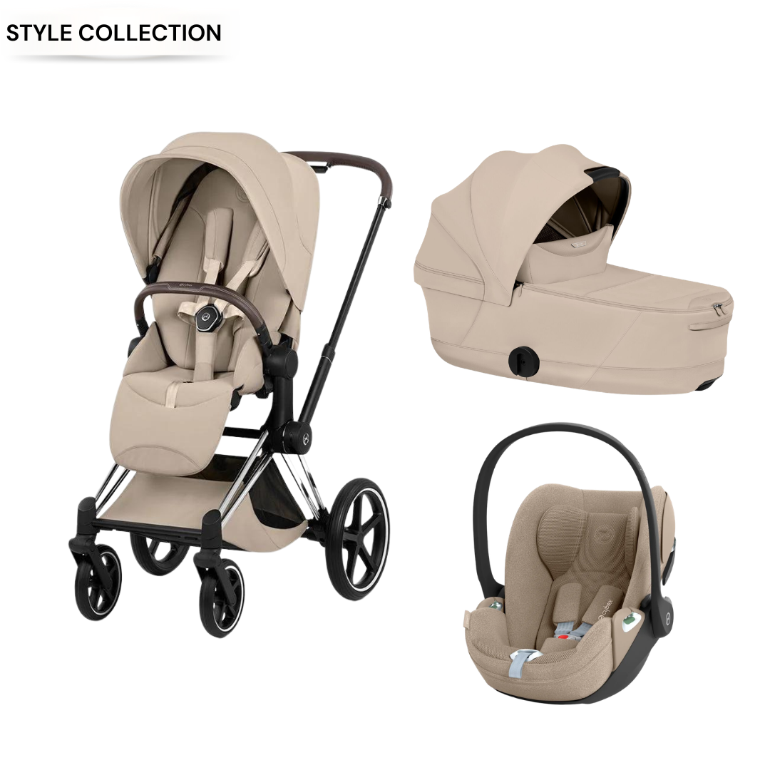 Cybex - Priam Cozy Beige 3 Pcs Bundle - Style Collection
