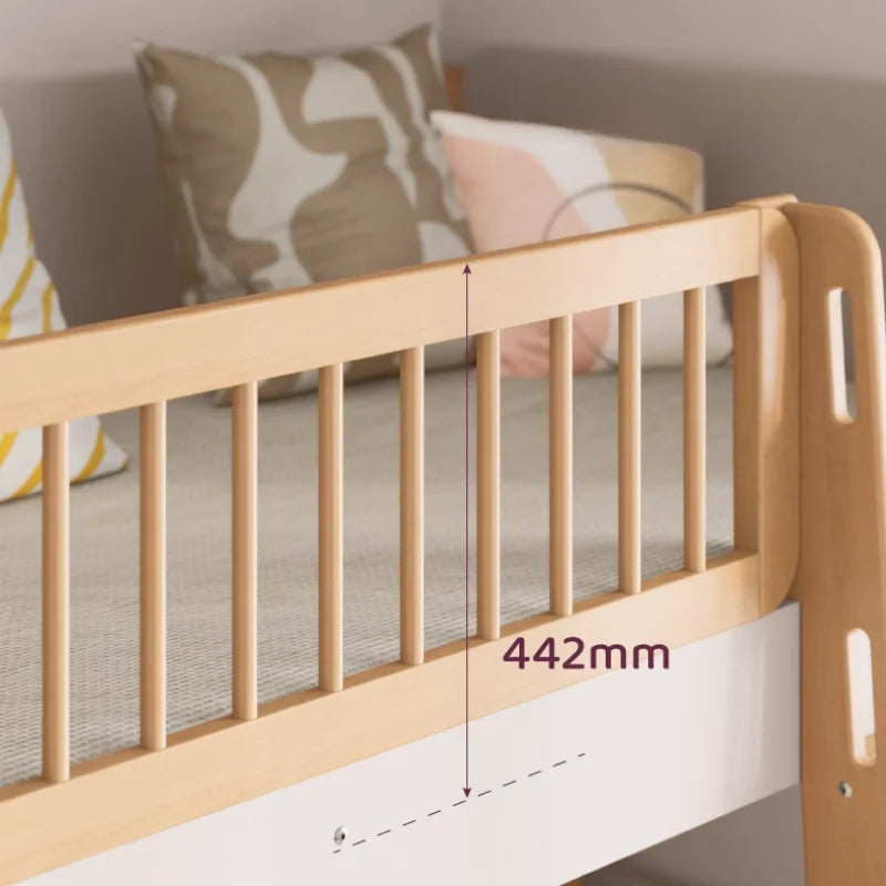 Boori - Yarra guarded single bed_Truffle