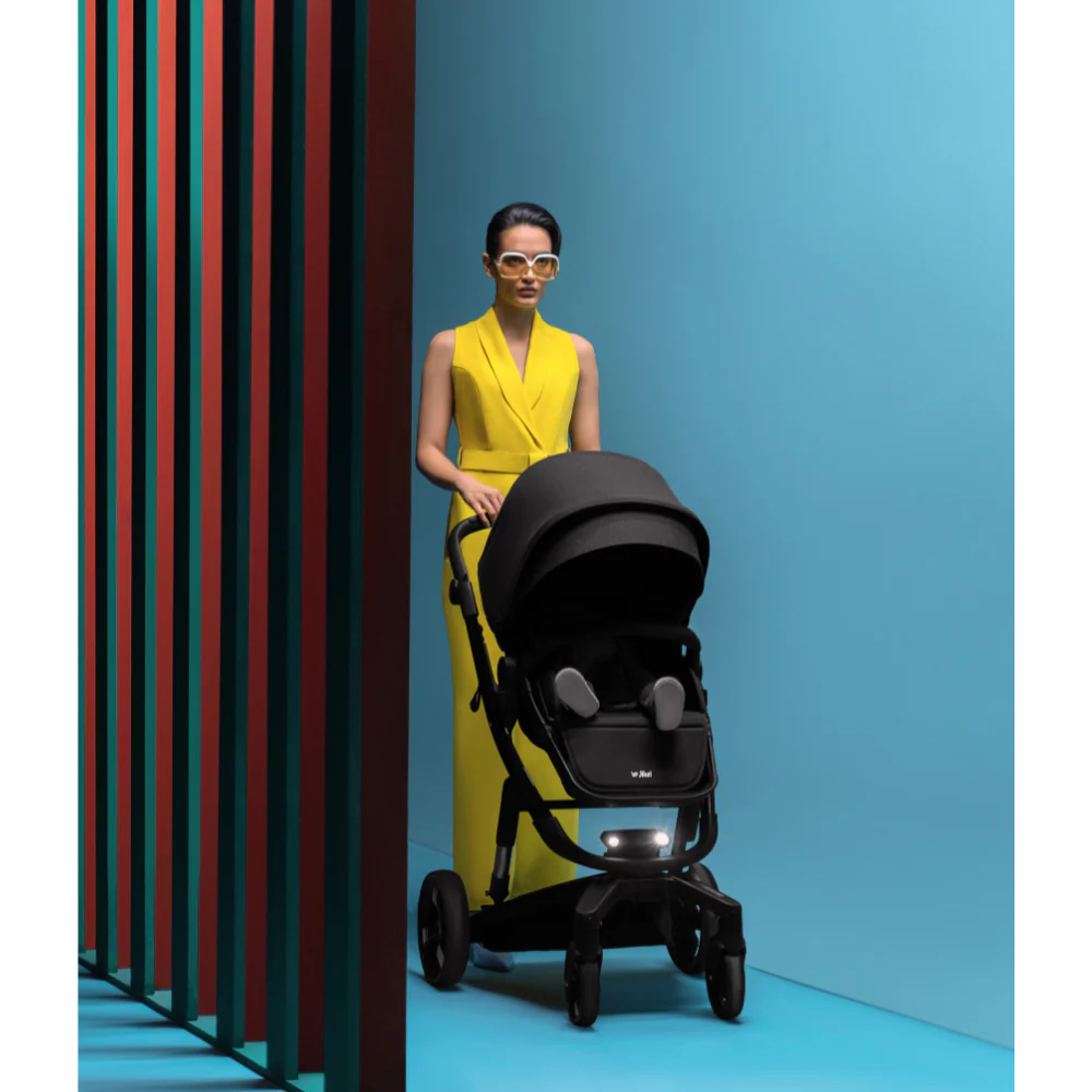 Jikel - Diamond Electric Stroller - Charcoal