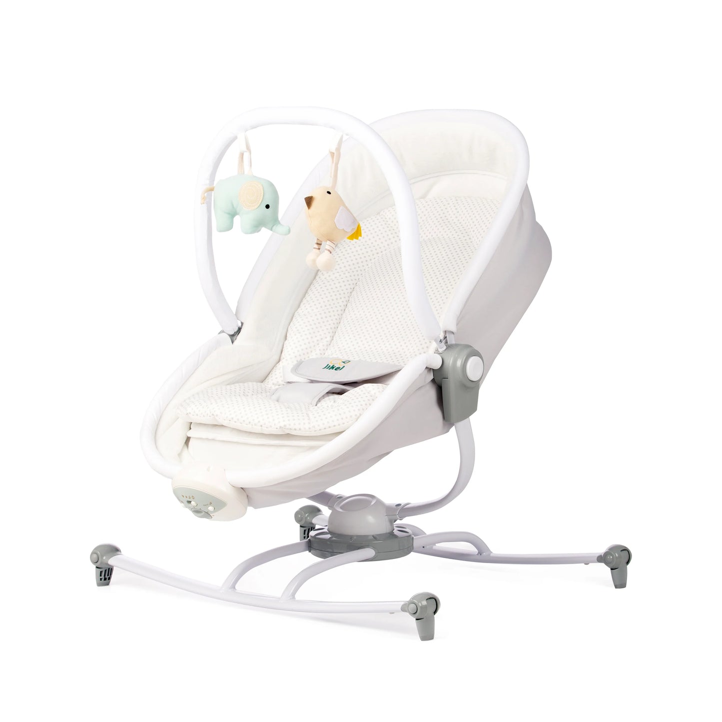Jikel - Rella Bassinet & Rocker - Grey