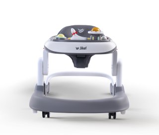 Oxi 2-in-1 baby walker and activity walker - Black