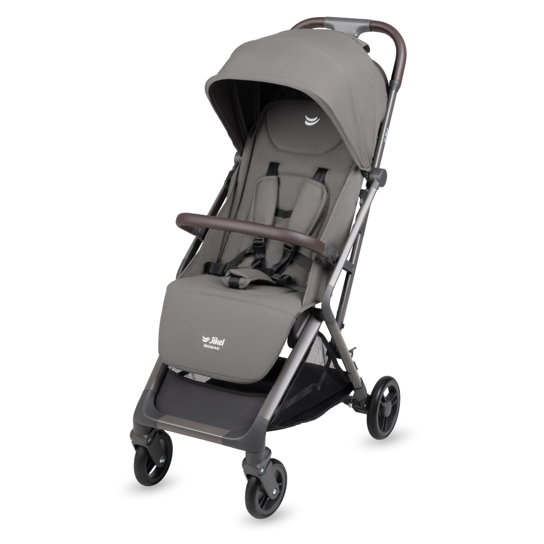 Jikel - Nomad Auto-Fold Compact Stroller - Graphite Grey