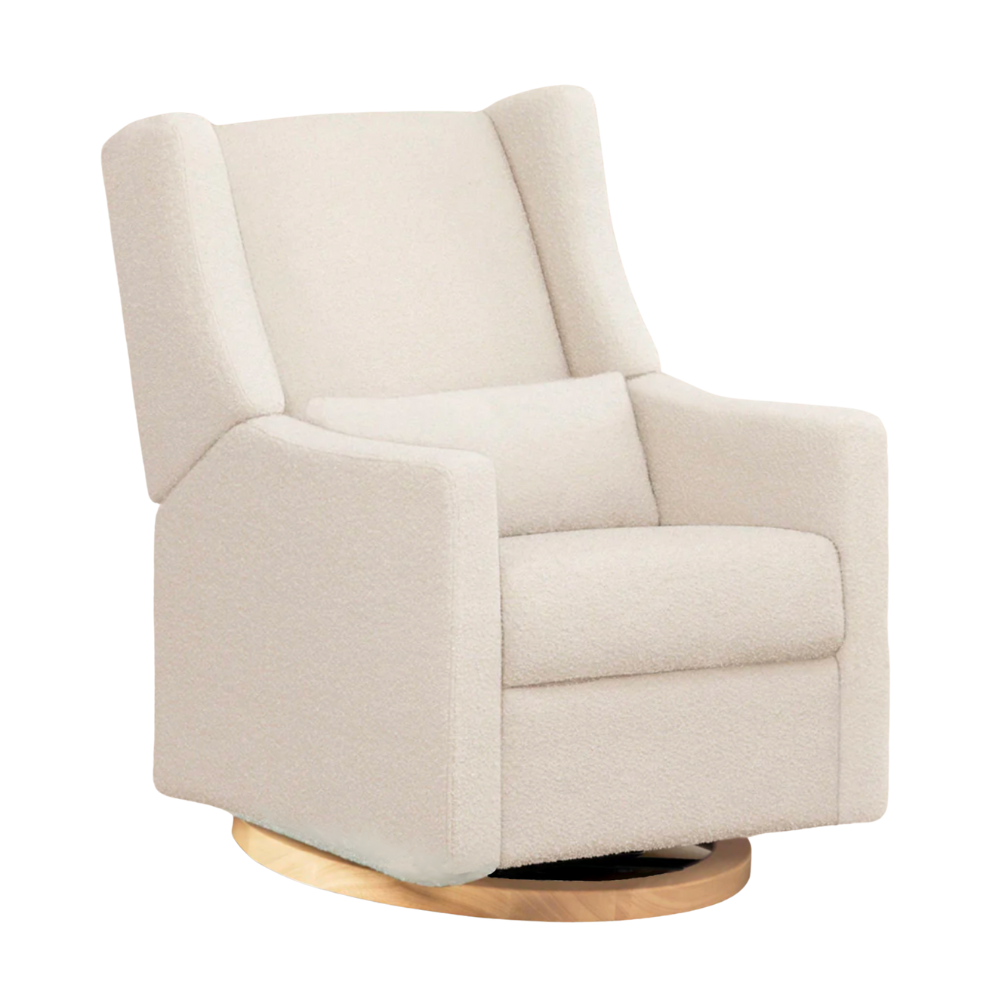 Celine Electric Recliner Nursing Chair - Off White