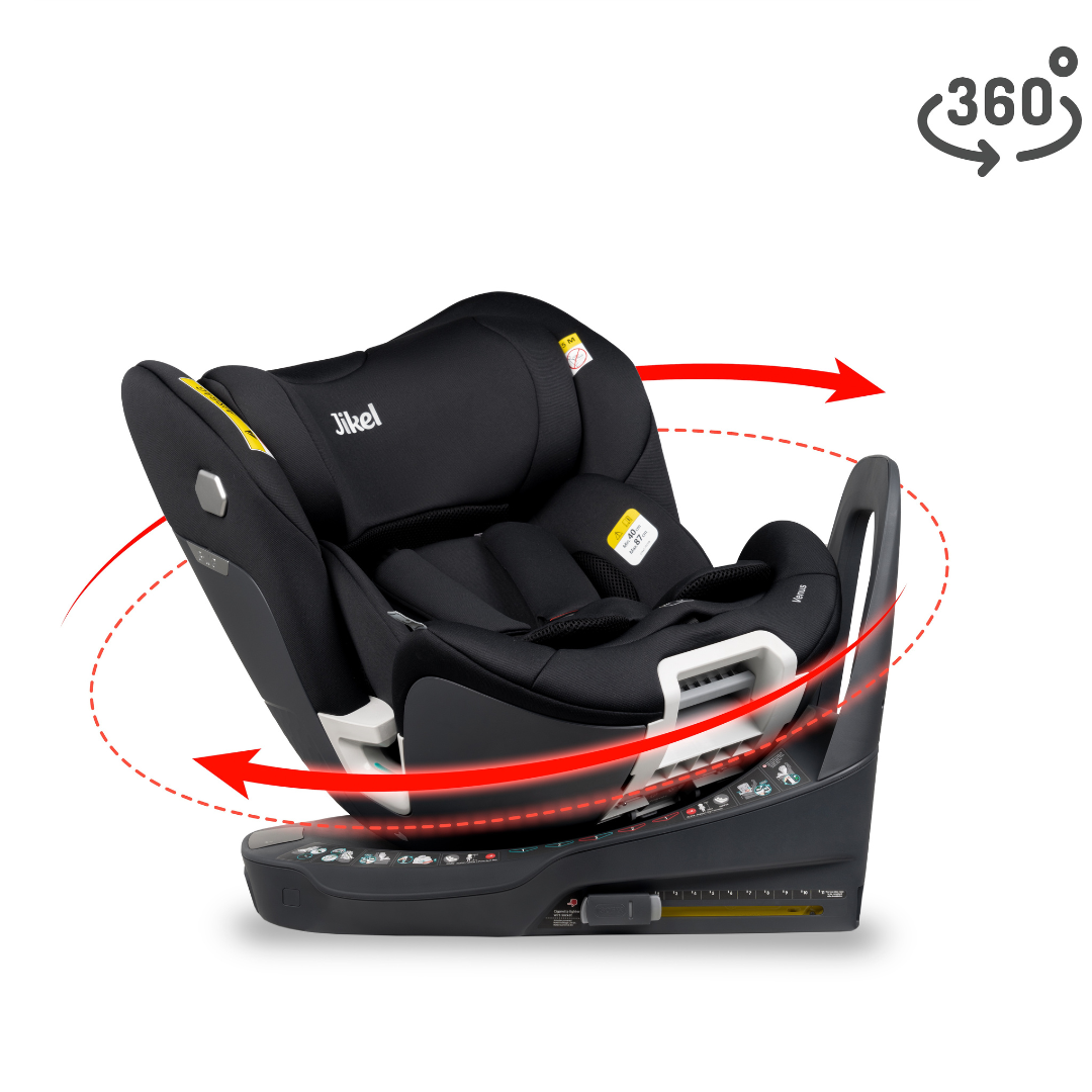 Venus 360 I-Size Isofix Ventilated Car seat - Black Edition