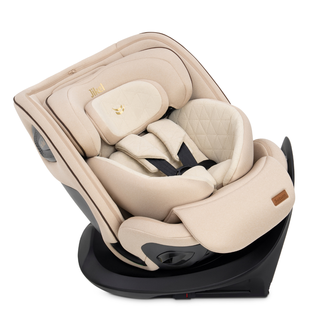 Jikel - Saturn Zip i-Size Car Seat Special Edition – Oat Beige