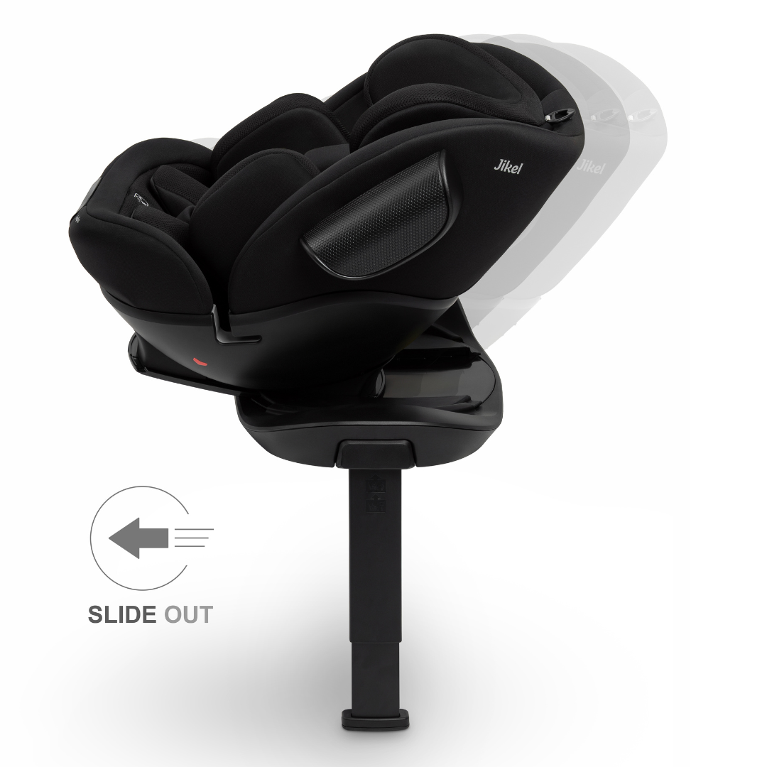 Jikel - Jupiter 360° Slide-Out Car Seat – Urban Black