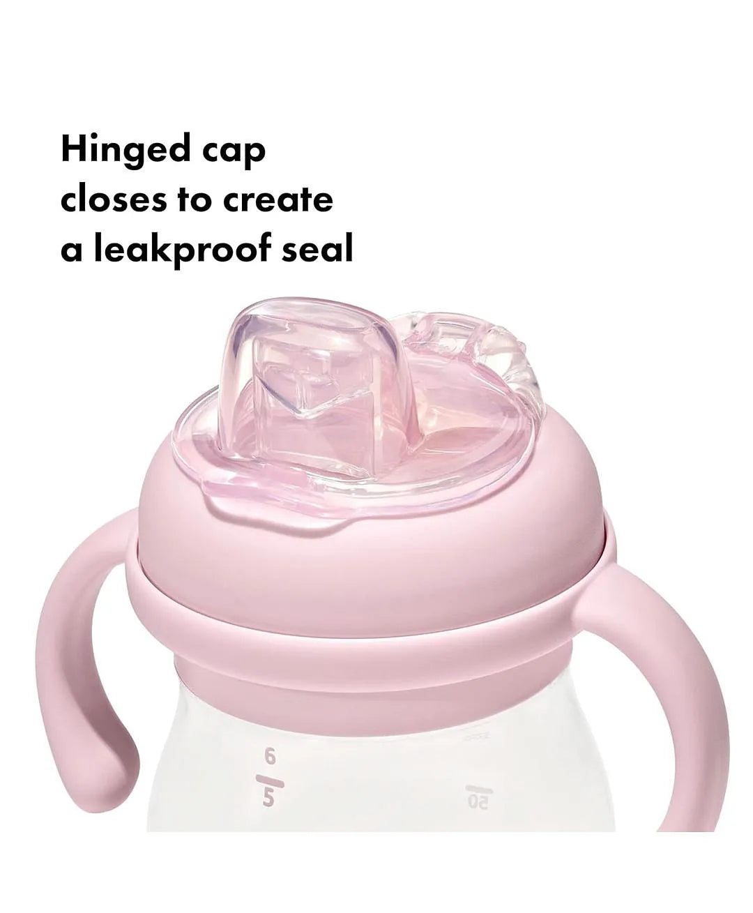 Oxo Tot - Tranisitions Soft Spout Sippy Cup with Removable Handles 6 Oz - Blossom