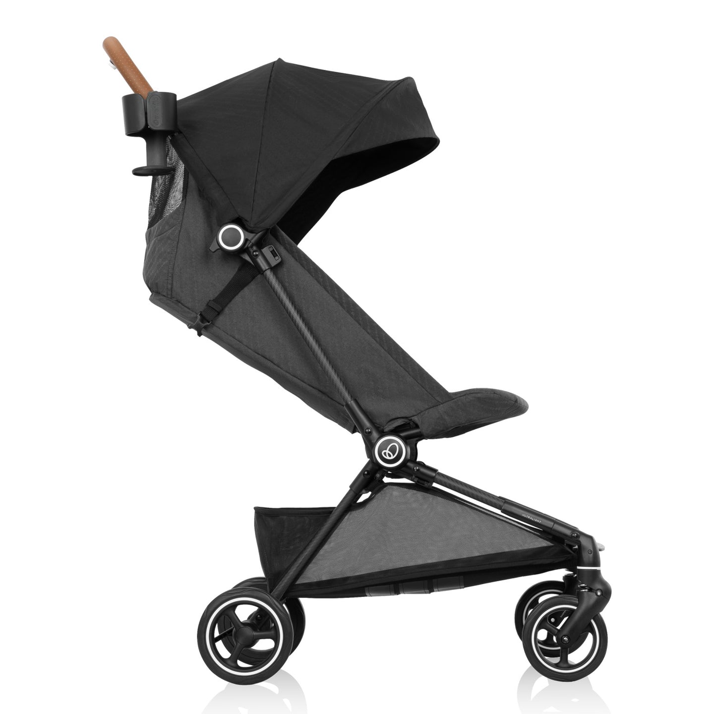 Evenflo - Hummingbird Ultra-Lightweight Carbon Fiber Stroller - Crest Grey